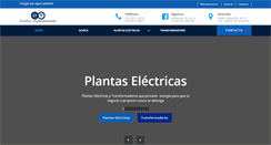 Desktop Screenshot of plantasytransformadores.com